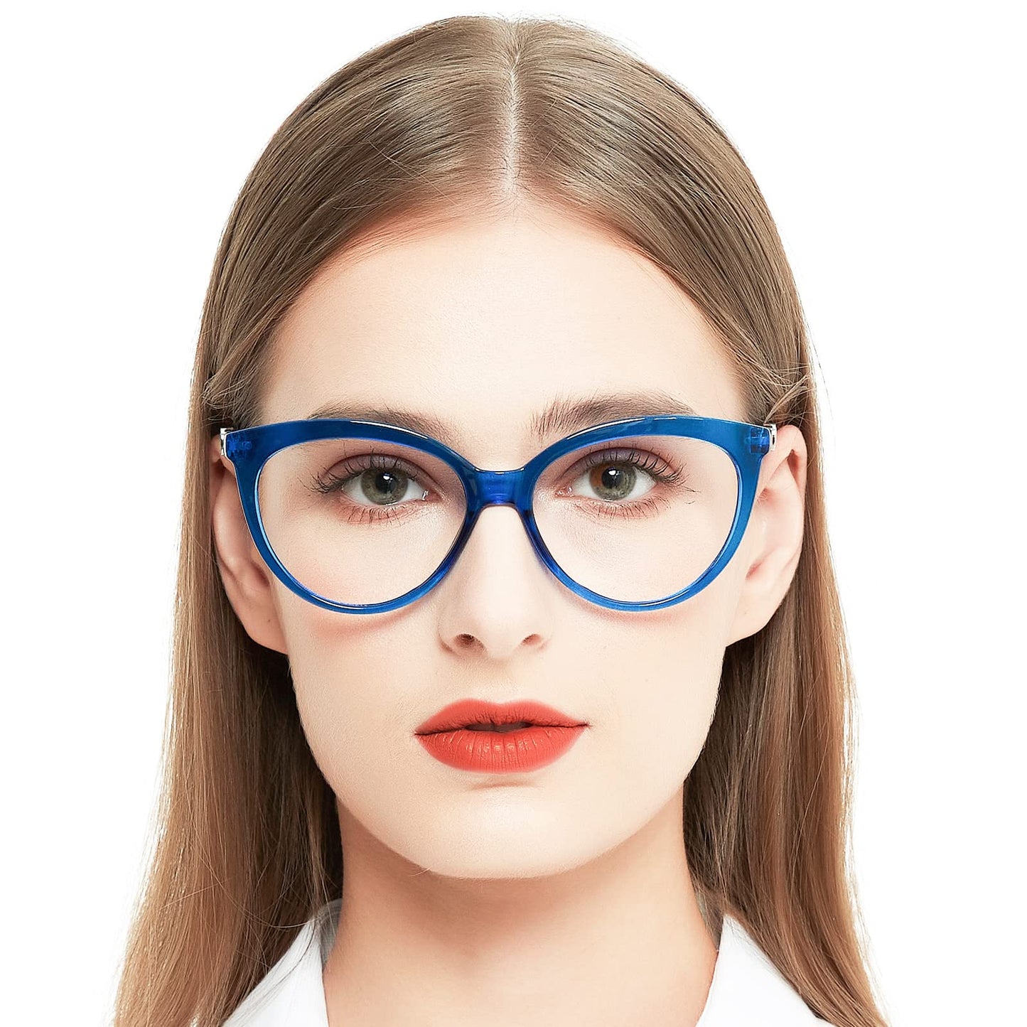 OCCI CHIARI Women's Readers Sturdy Reading Glasses with Metal Spring Hinge OC5191