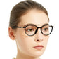 OCCI CHIARI Reading Glasses Women's Oval Reader Clear Frame OC5029