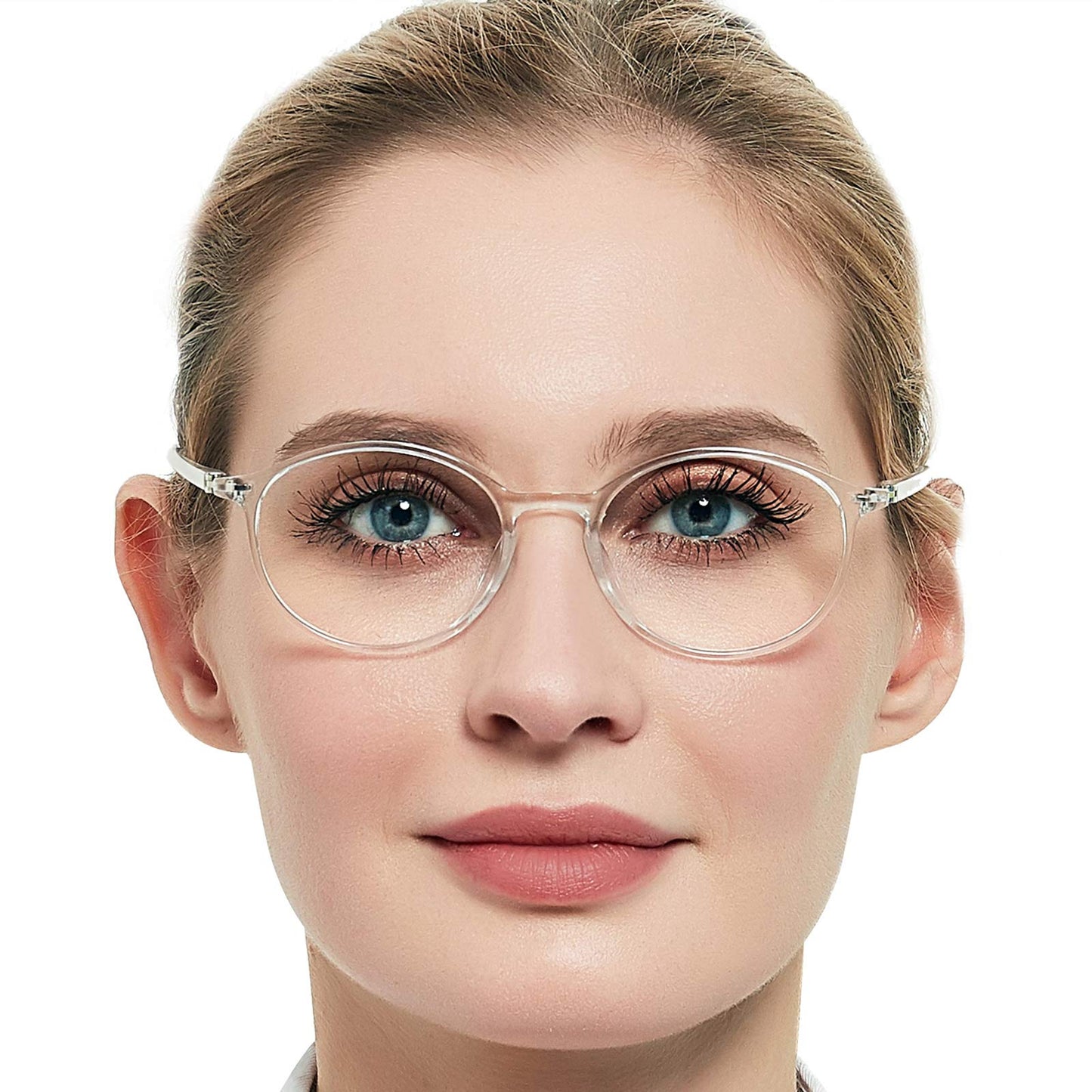 OCCI CHIARI Reading Glasses Women's Oval Reader Clear Frame OC5029