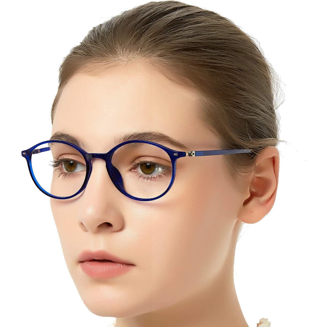 OCCI CHIARI Reading Glasses Women's Oval Reader Clear Frame OC5029