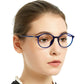 OCCI CHIARI Reading Glasses Women's Oval Reader Clear Frame OC5029