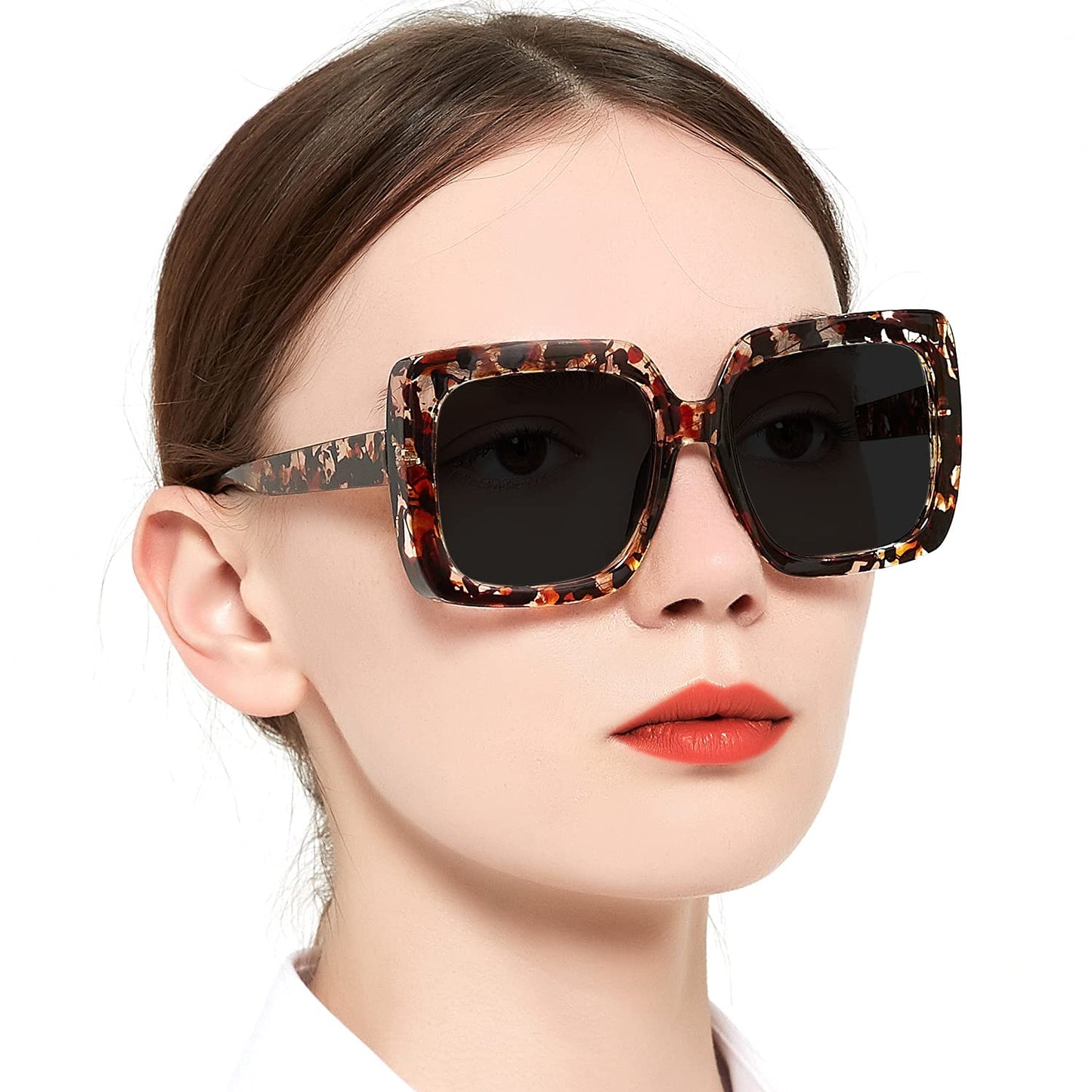 OCCI CHIARI Designer Reading Glasses For Women Large Sunglass Readers Transparent OC5113SR