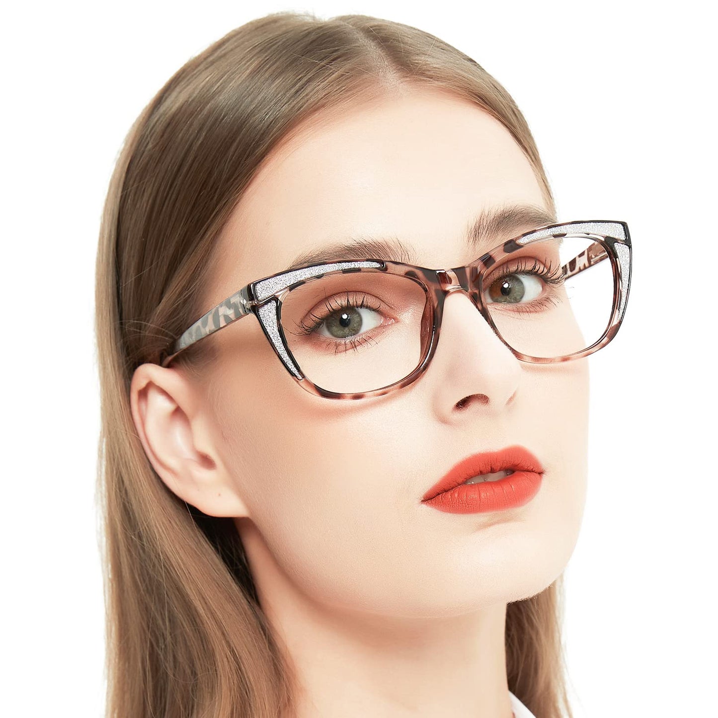 OCCI CHIARI Large Stylish Reading Glasses for Women Cateye Oversized Readers OC5032