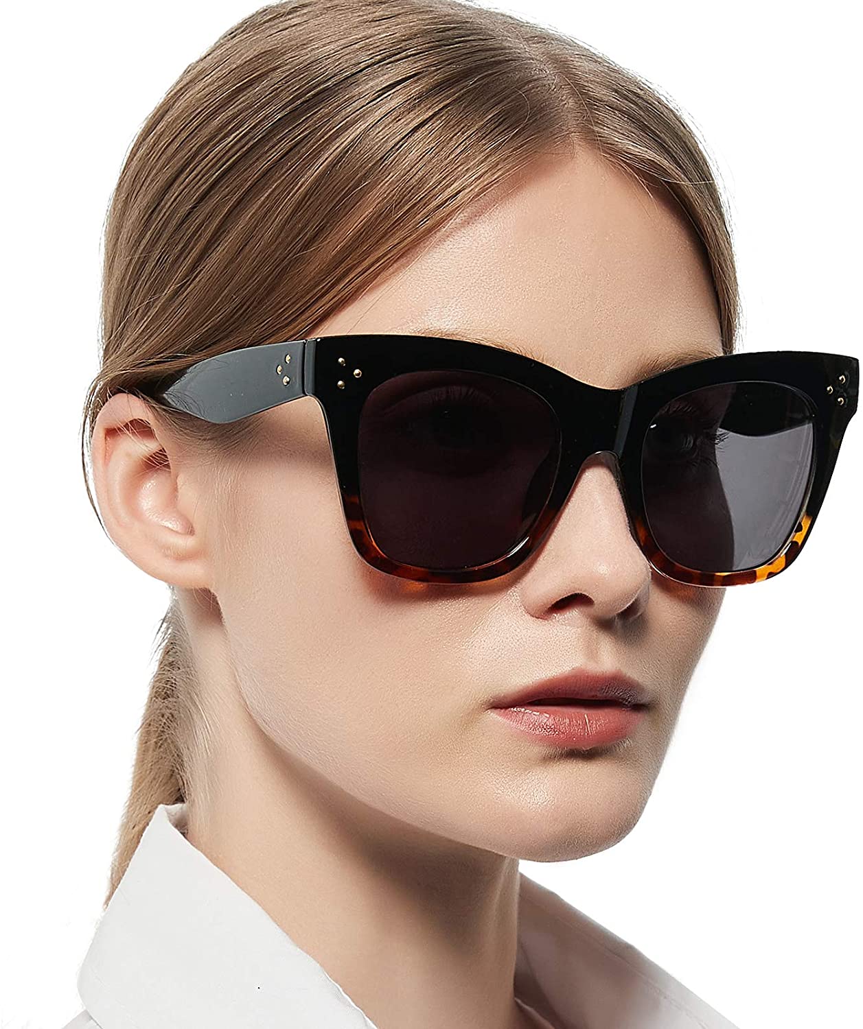 OCCI CHIARI Oversized Reader Sunglasses for Women Reading Sunglasses