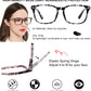 Blue Light Blocking Rectangle Reading Glasses Women Oversized Reader OC5121