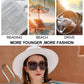 OCCI CHIARI Designer Reading Glasses For Women Large Sunglass Readers Transparent OC5113SR
