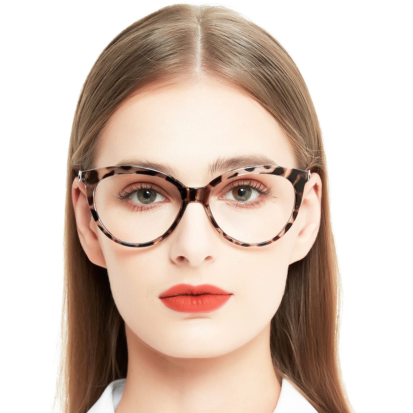 OCCI CHIARI Women's Readers Sturdy Reading Glasses with Metal Spring Hinge OC5191