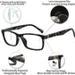 OCCI CHIARI Reading Glasses For Men Eye Reader Spring Hinge OC5030