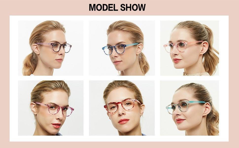 OCCI CHIARI Lightweight Designer Plastic frame Stylish Reading Glasses For Women - Occichiari 