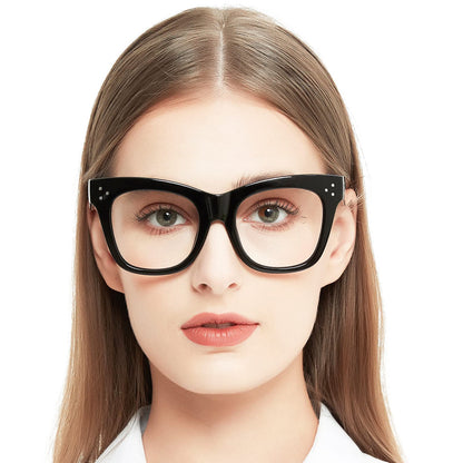 OCCI CHIARI Women's Readers Sturdy Reading Glasses Oversized Reading Glasses For women OC5133