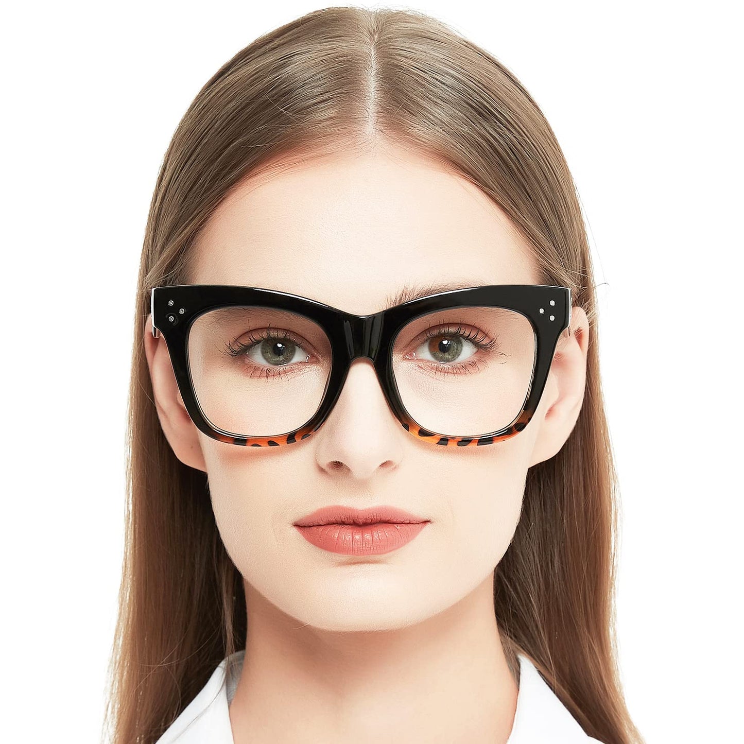 OCCI CHIARI Women's Readers Sturdy Reading Glasses Oversized Reading Glasses For women OC5133