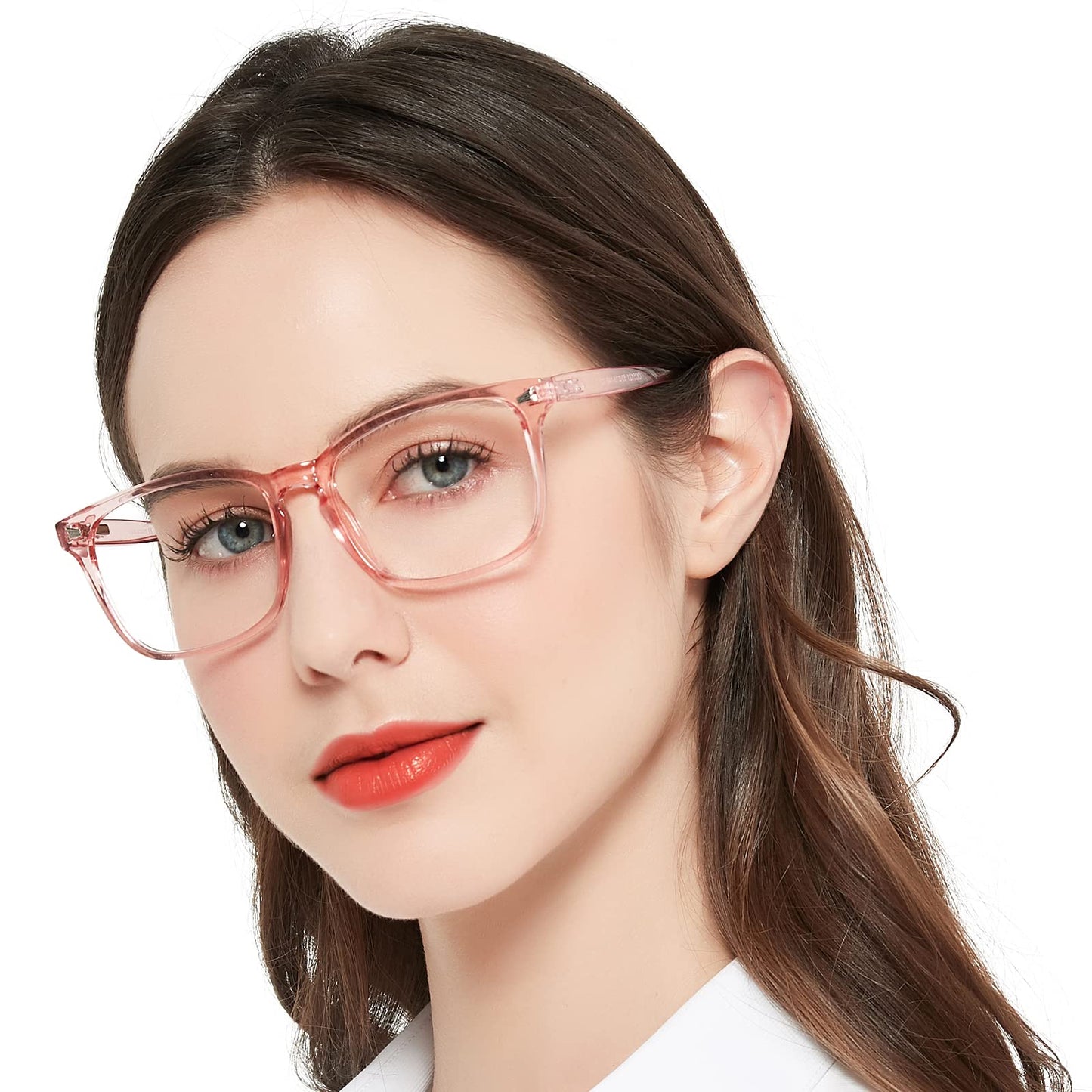 Blue Light Blocking Rectangle Reading Glasses Women Oversized Reader OC5121