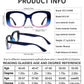 OCCI CHIARI Oversized Reading Glasses For Women Large Reader OC5187