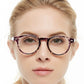 OCCI CHIARI Lightweight Designer Round Stylish Reading Glasses For Women OC5006