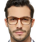 OCCI CHIARI Reading Glasses Men's Large Reader Durable Spring Hinge OC5026