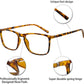 OCCI CHIARI Reading Glasses Men's Large Reader Durable Spring Hinge OC5026