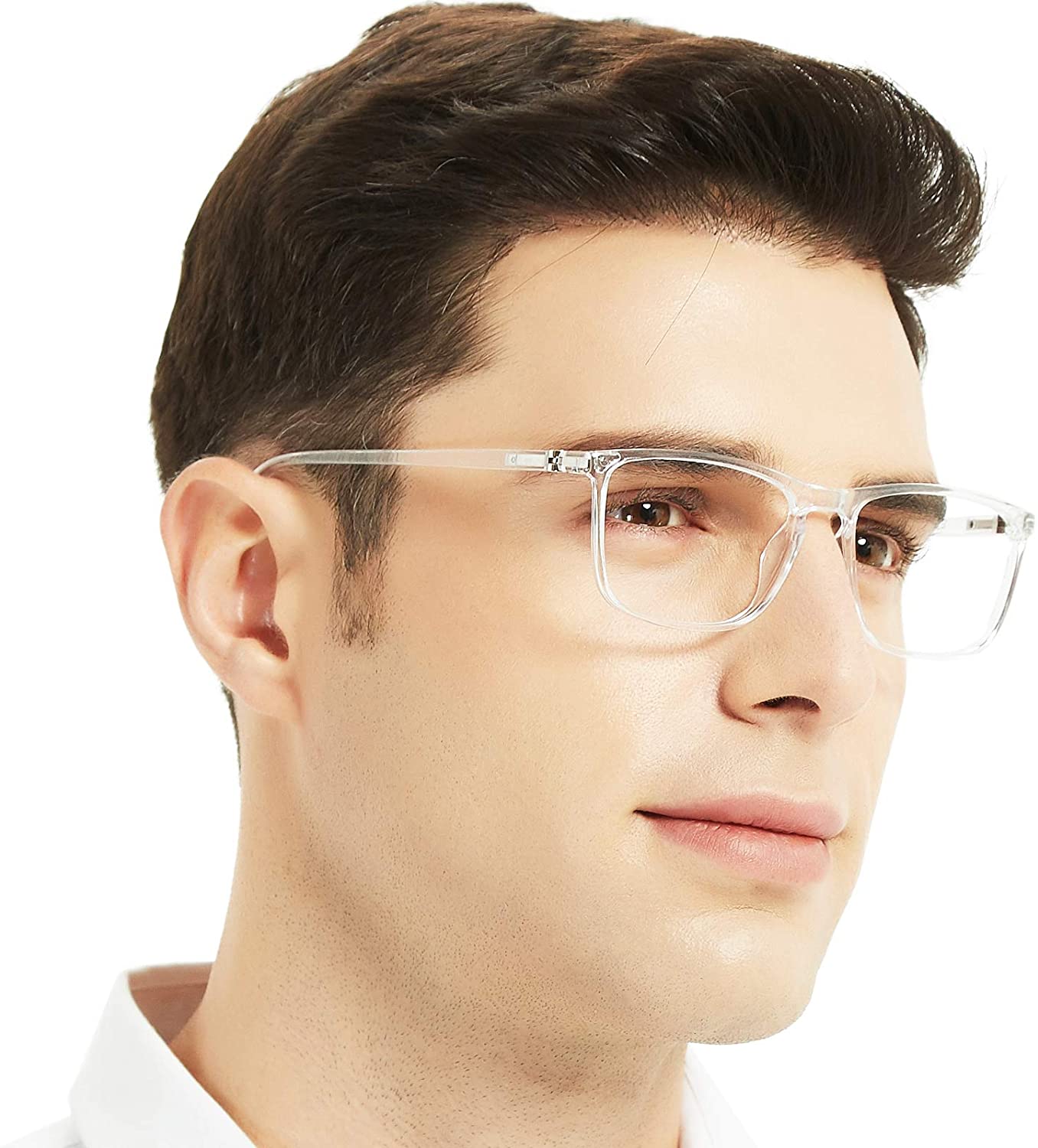 OCCI CHIARI Reading Glasses Men's Large Reader Durable Spring Hinge OC5026