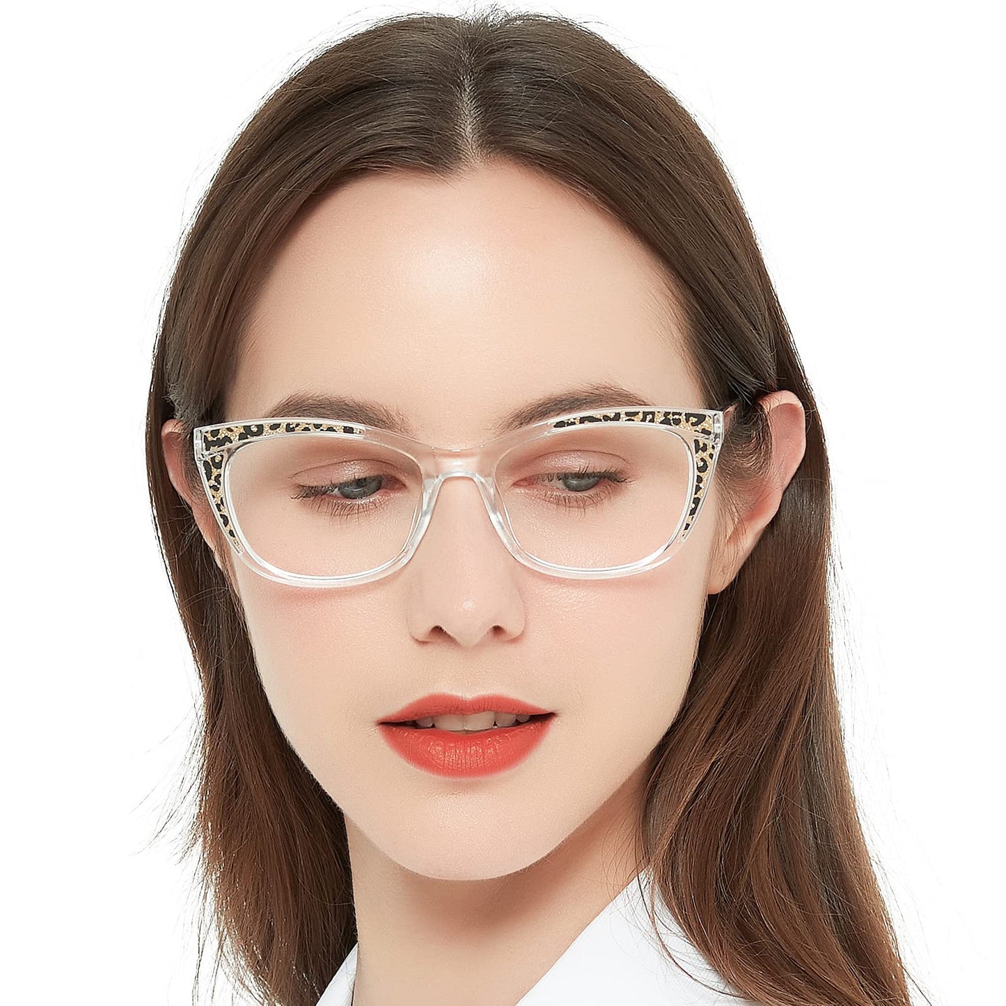 OCCI CHIARI Large Stylish Reading Glasses for Women Cateye Oversized Readers OC5032