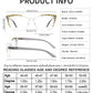 OCCI CHIARI Large Stylish Reading Glasses for Women Cateye Oversized Readers OC5032